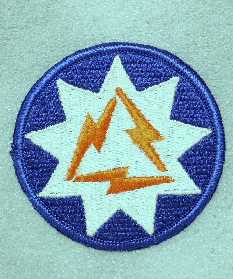 Army Patch: 93rd Signal Brigade - merrowed edge