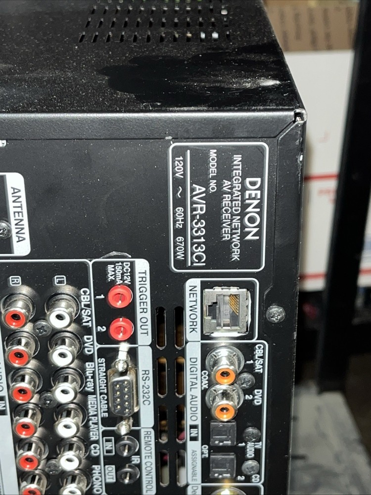 DENON IN COMMAND AVR-3313CI NETWORK