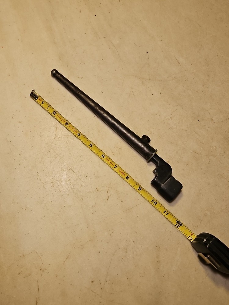 Antique WWII Bayonet With Scabbard