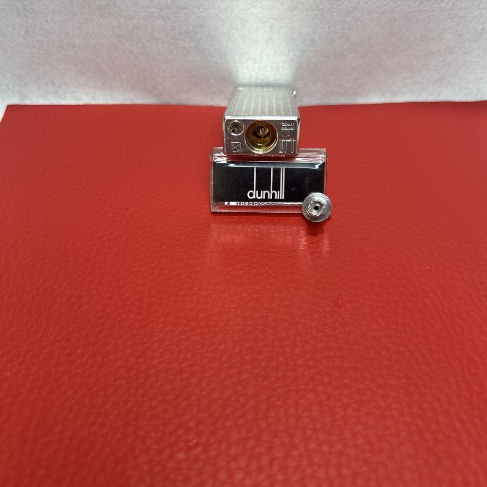 Overhauled Dunhill Rollagas lighter Silver d mark without box