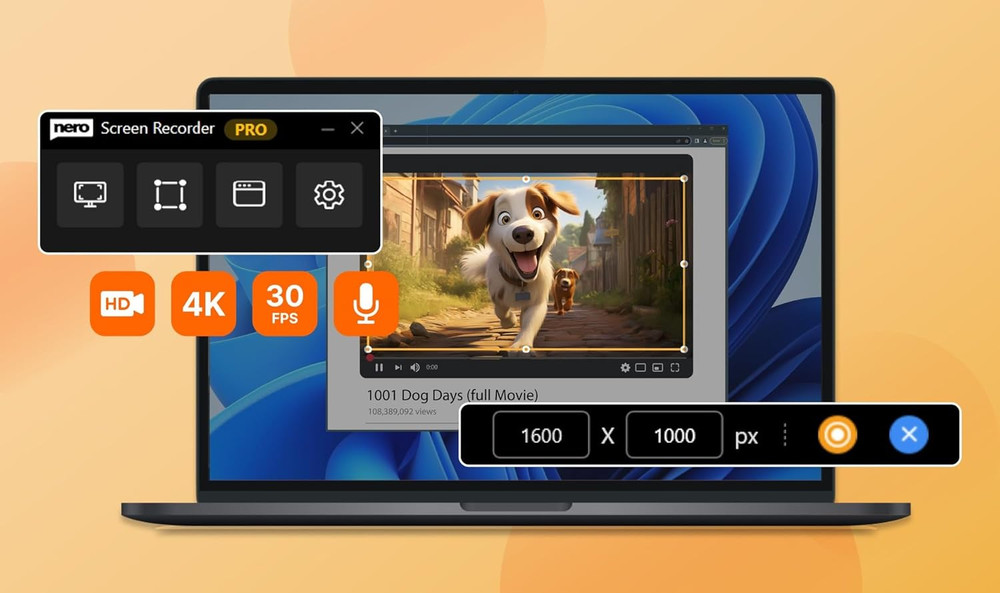 Screen Recorder PRO 365 | 4K Screen Recording on PC | Record Video, Audio, Webca