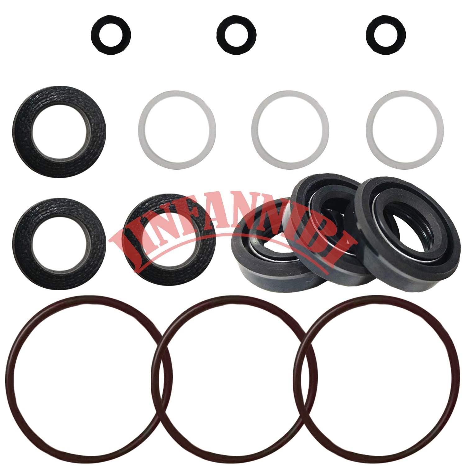 34262 Seals Rebuild Kit Fits Cat Pump 66DX 6DX Pressure Washer Pump 6DX35G1I