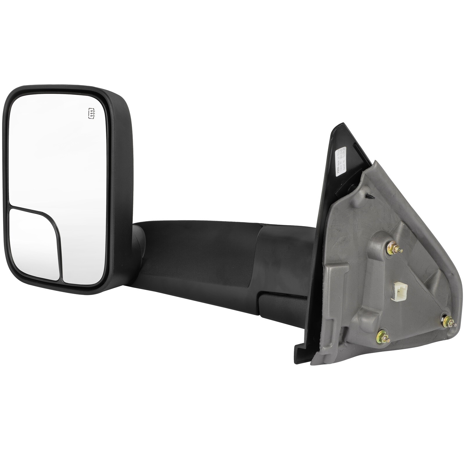 Driver Side Power Heated Tow Mirror For 03-08 Dodge RAM 1500 2500 3500 Black