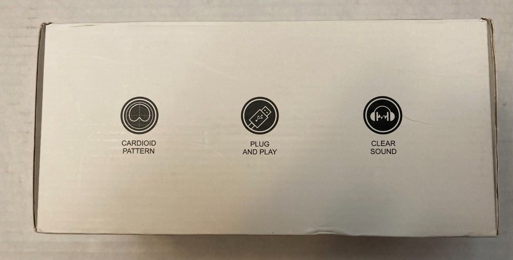 VEGUE VD-50 USB Condenser Computer Microphone Windows, Mac OS, Linux, Chrome OS