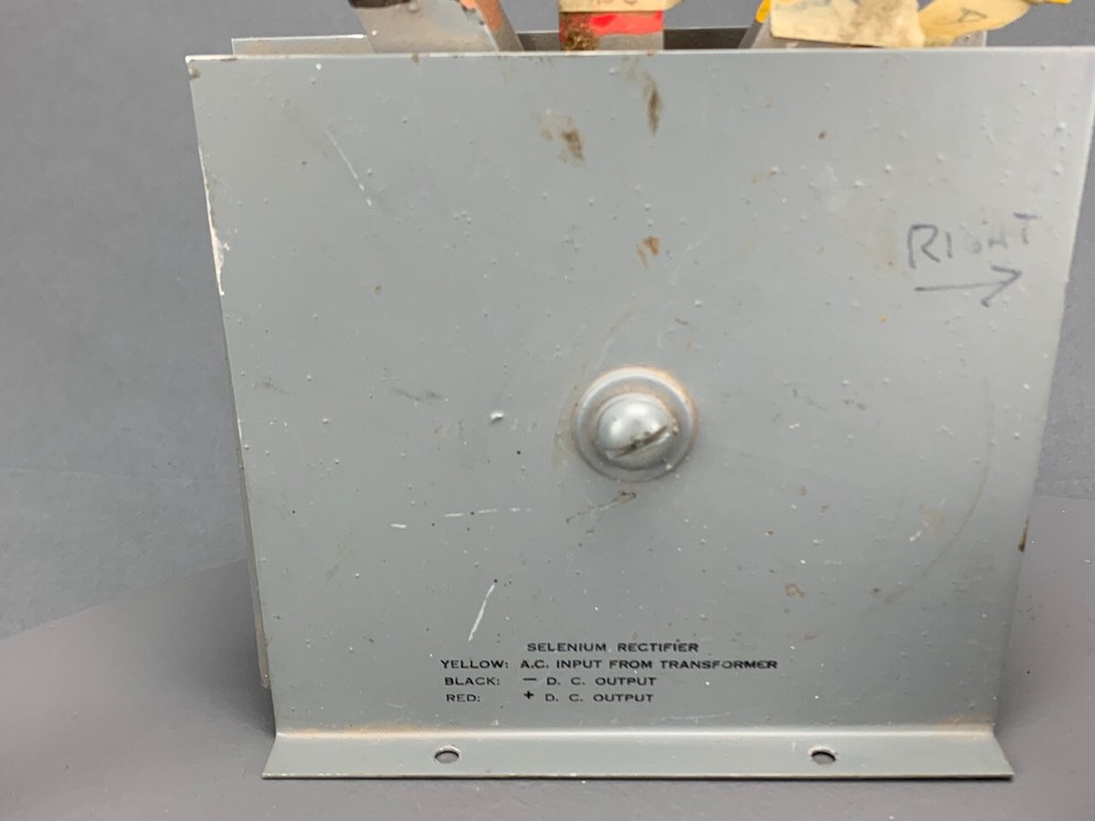 Vintage MRC Basic Power Source, TRU-OHM rheostat & Selenium Rectifier Kit E0025