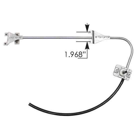 BESTfit Manual Window Regulator For Peterbilt Driver Side