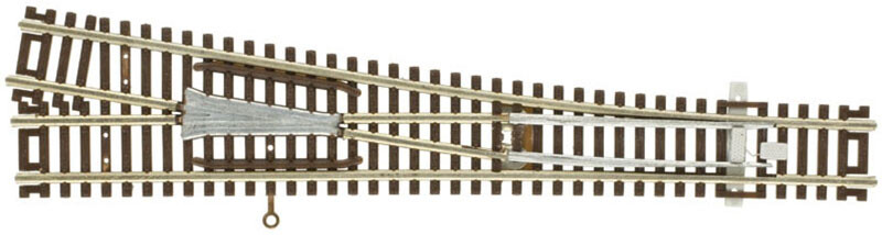 Atlas Z Scale Code 55 #6 Right-Hand Turnout/Switch Model Train Track