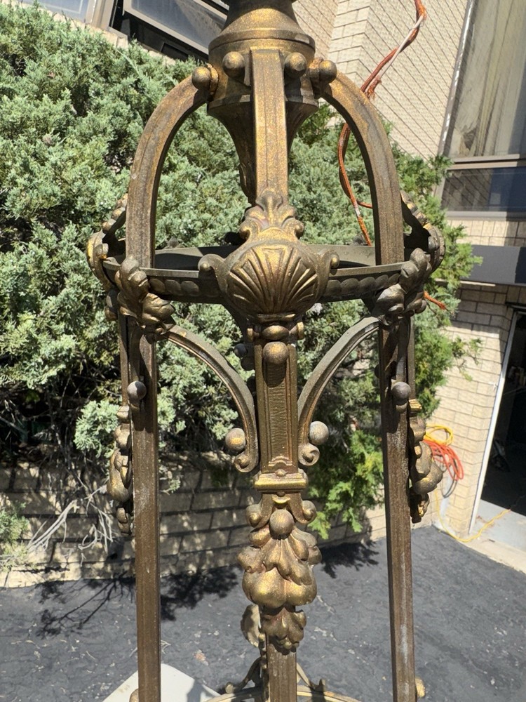 Antique Brass Chandelier