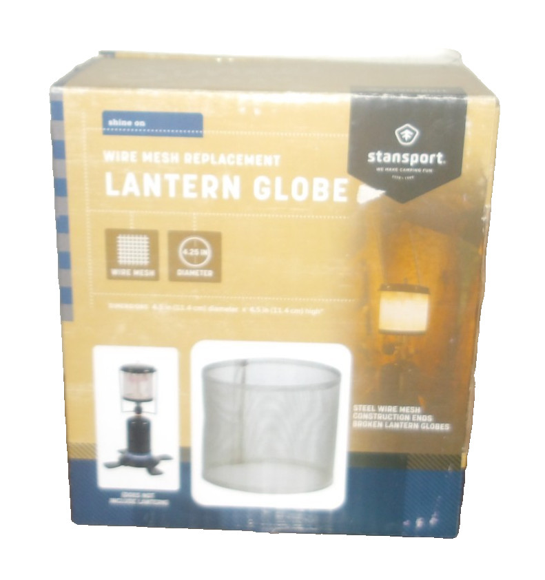 Stansport 4.25 x 4.25 Wire Mesh Lantern Replacement Globe