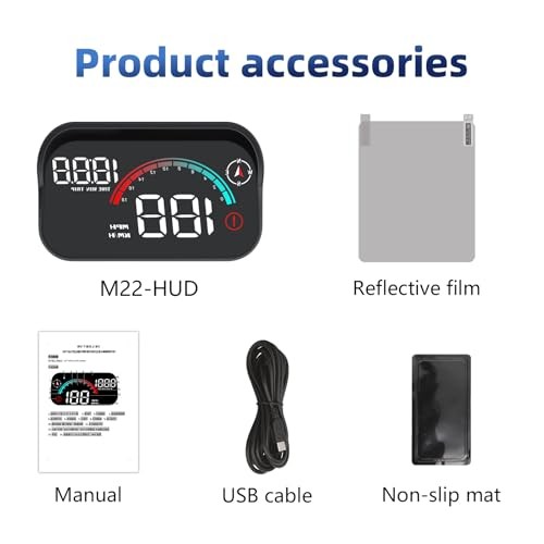 Windshield GPS Speedometer Head Up Display HUD 3.5 Inches Digital GPS