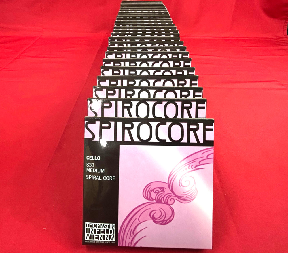 Thomastik Spirocore Cello String Set S31 4/4 Size Chrome Version