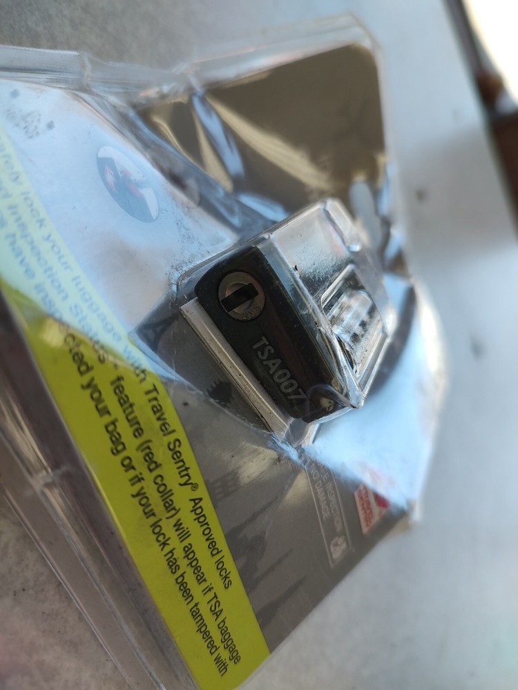 CVS TSA Inspection Status Combination Lock