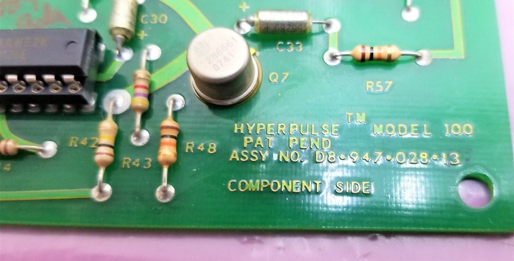 PRC CORP. HYPERPULSE BOARD MODEL 100, D8-947-028-13 [B10S4]#2