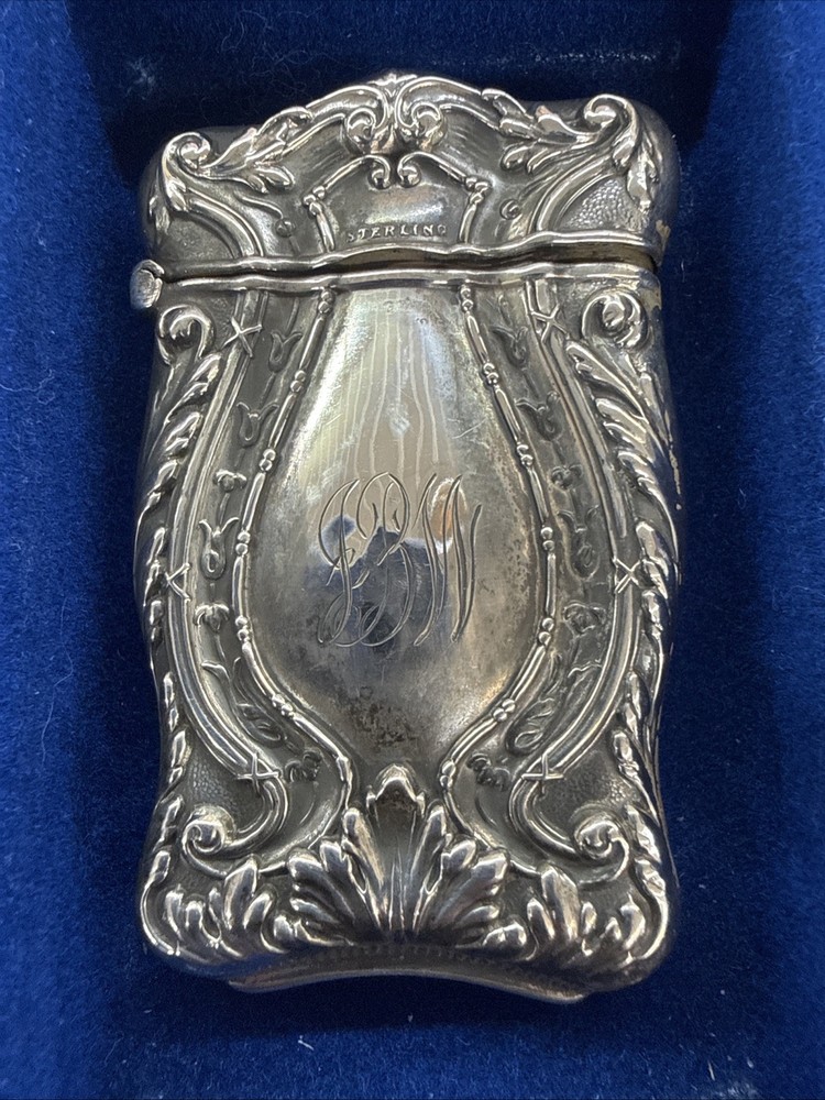 Antique Sterling Silver match safe