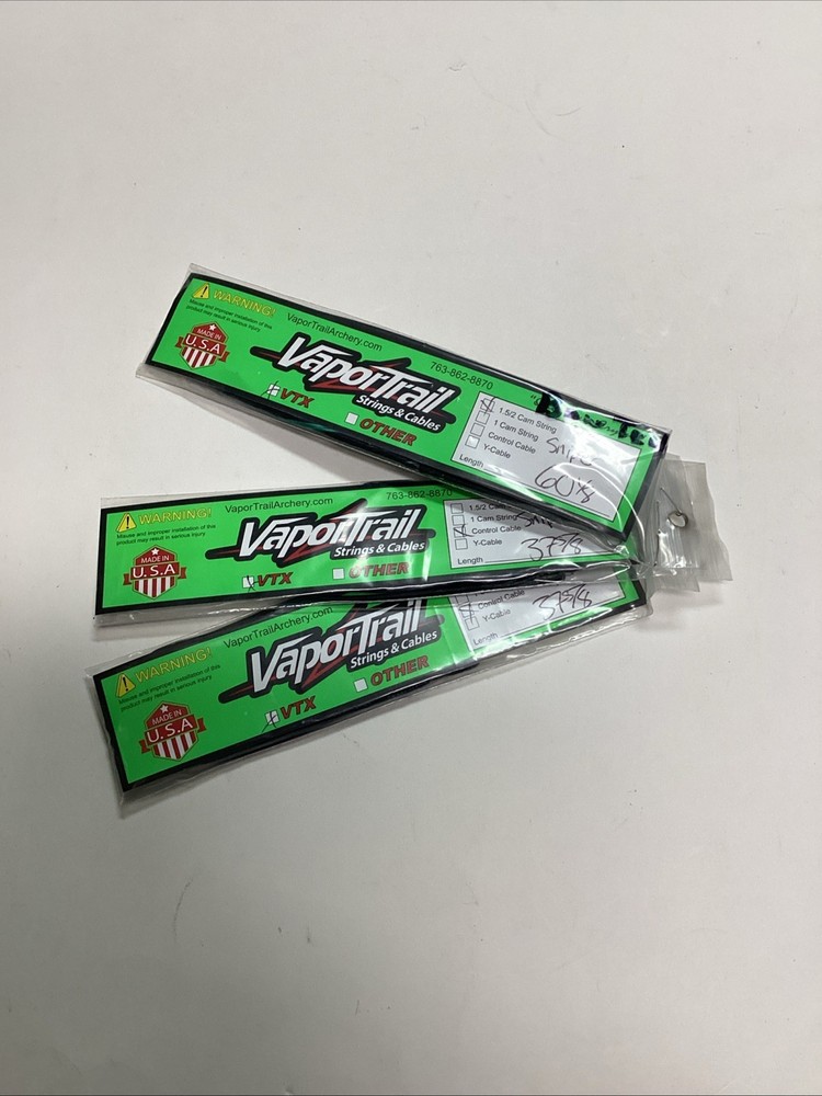 Bowtech Sniper Vapor Trail String Set Black