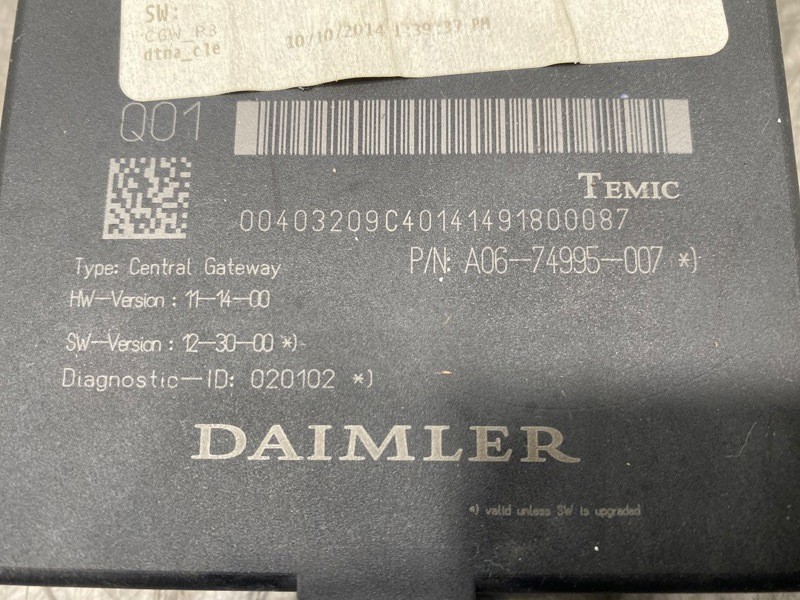 Freightliner Cascadia Cab Module A0674995007 (650-11230)