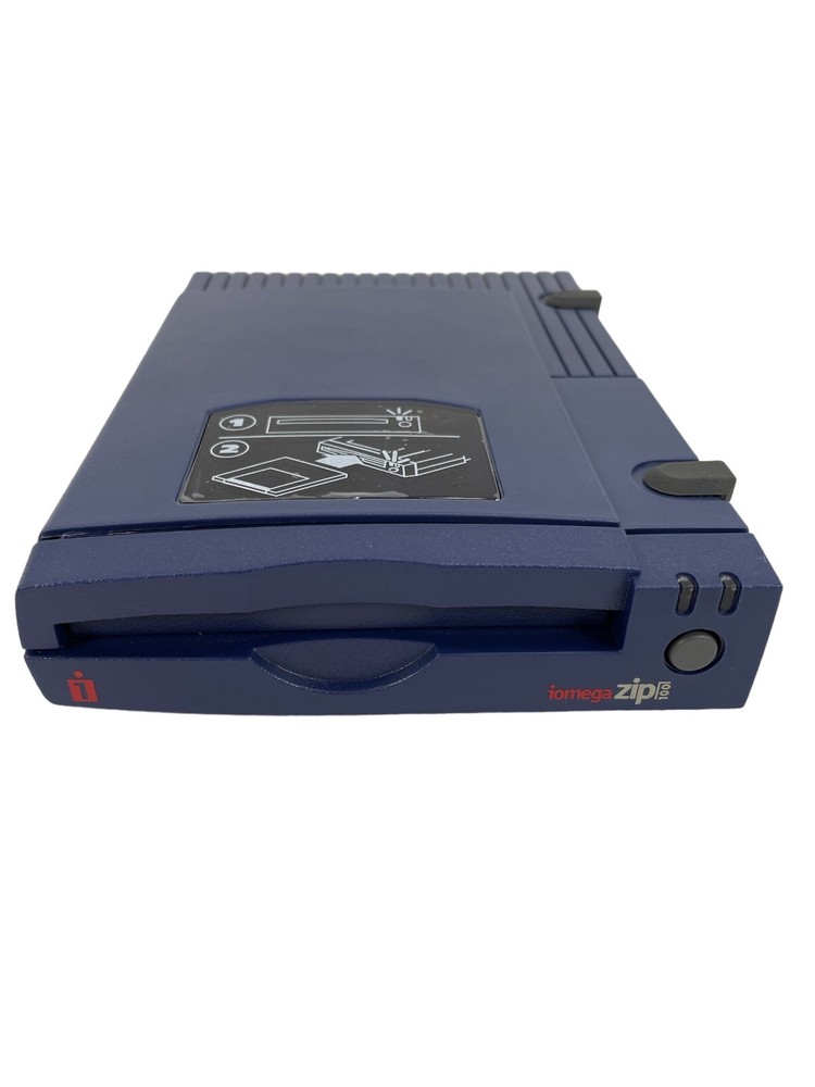 Iomega Z100P2 100MB External Parallel Zip Drive 04122B00 UNIT ONLY Not Tested
