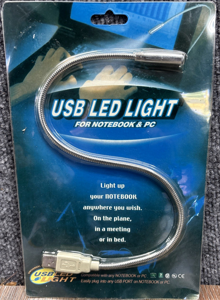 USB LED Light For Notebook and PC’s Compatible With Any Notebook or PC with USB