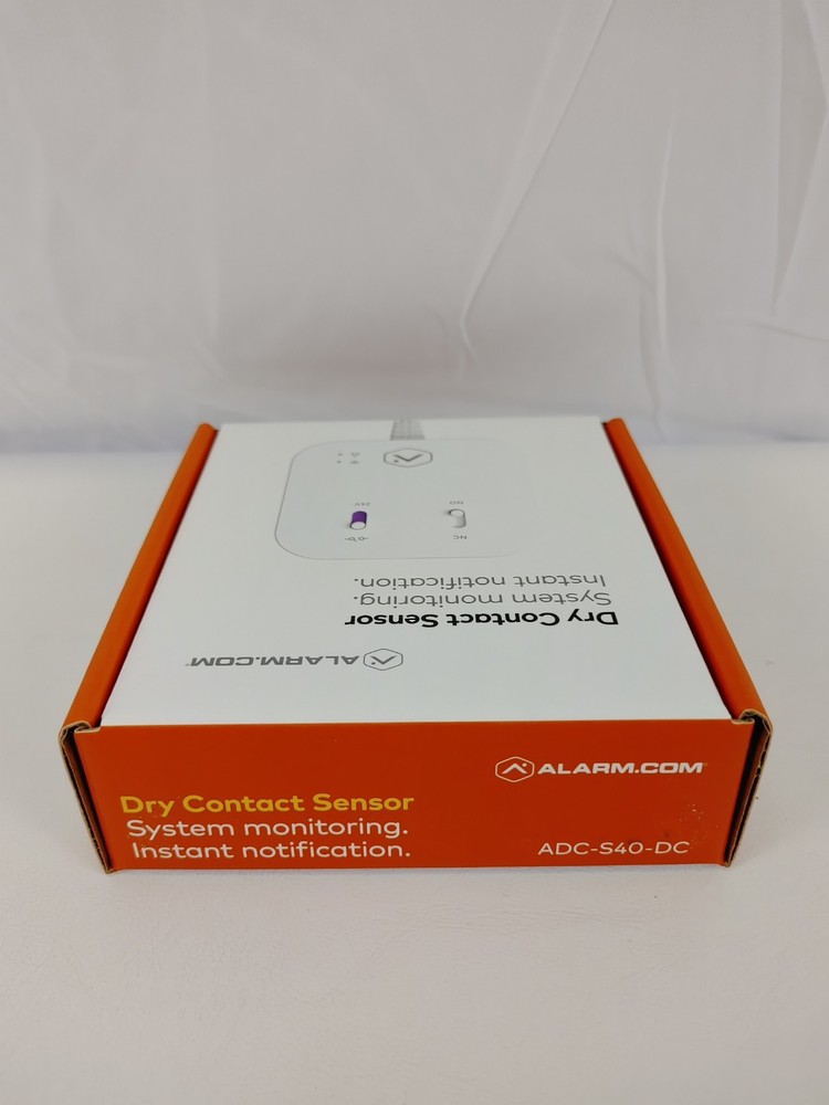 Alarm.com ADC-S40-DC Dry Contact Sensor, New