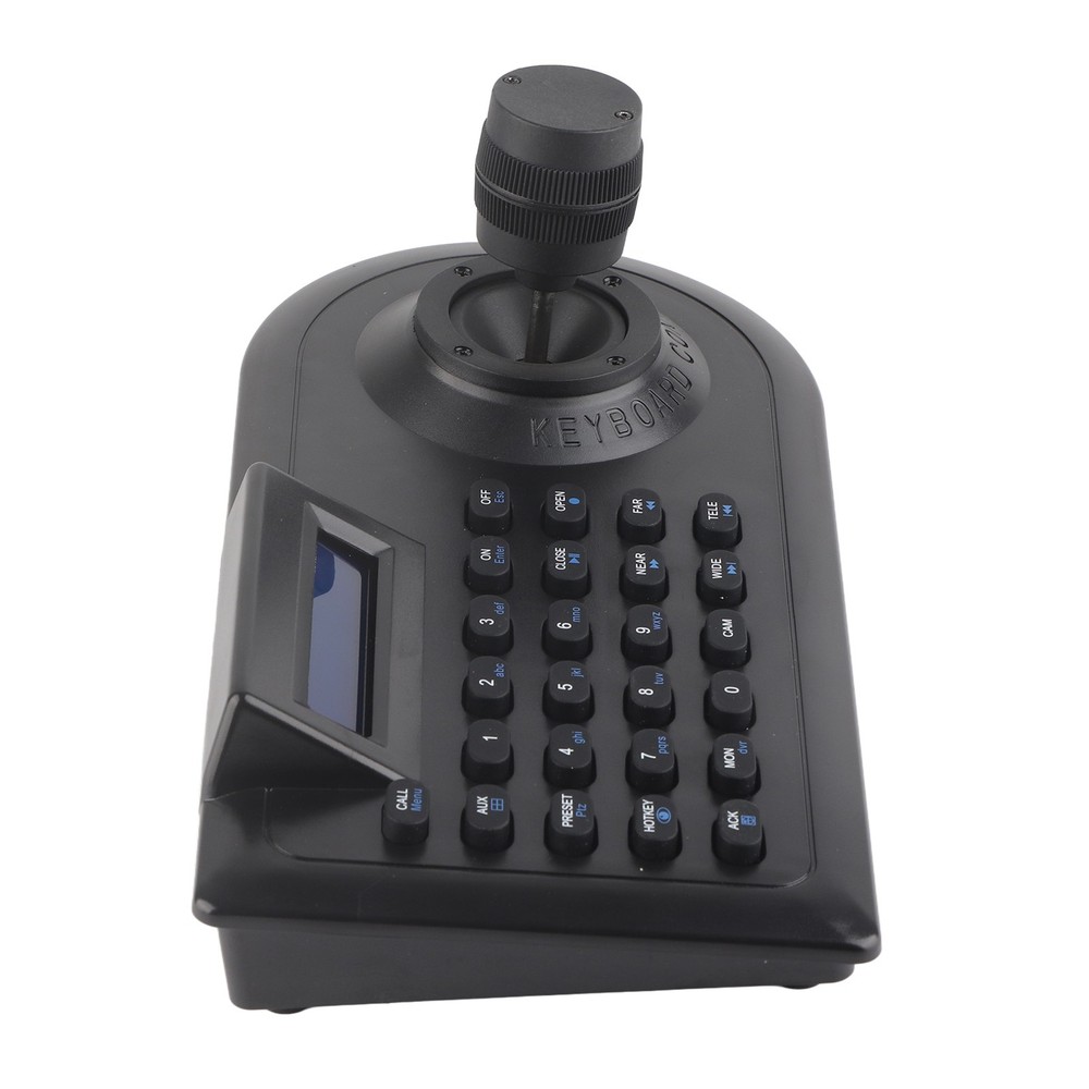 EU Plug 3D PTZ Camera Controller Strong Compatibility LCD Display With Joystick