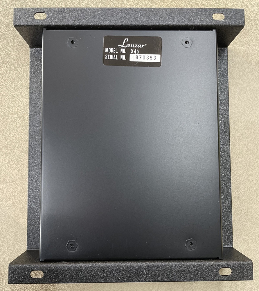 Old School Lanzar X4b — Optically Isolated Constant Bass Processor/Crossover,NOS