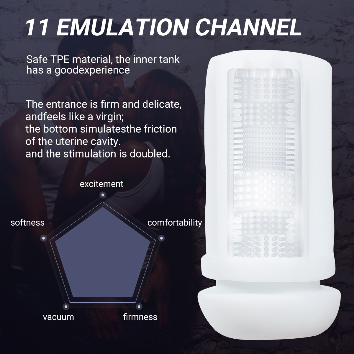 Blowjob Automatic Male Masturbaters Cup Stroker Sucking Vibrator Sex Toy For men