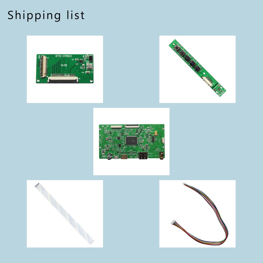HDM I LCD Controller Board For 9.7" 1536X2048 LP097QX2 LTL097QL02 IPS LCD Screen
