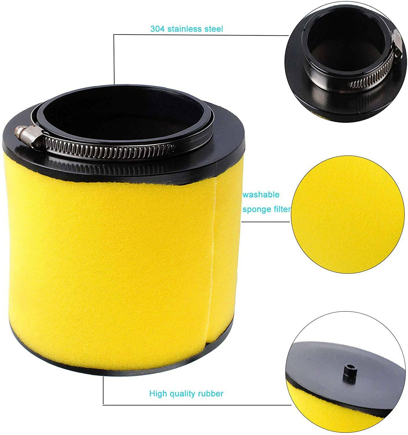 Air Filter For Honda Rancher 350 400 Foreman 400 450 Fourtrax 300 1992-2000 New