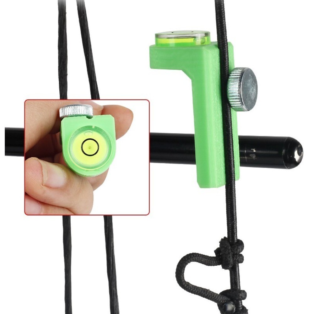Compound Bow Archery String Level Combo Kit Nock Tuning Mounting Snap Hunting