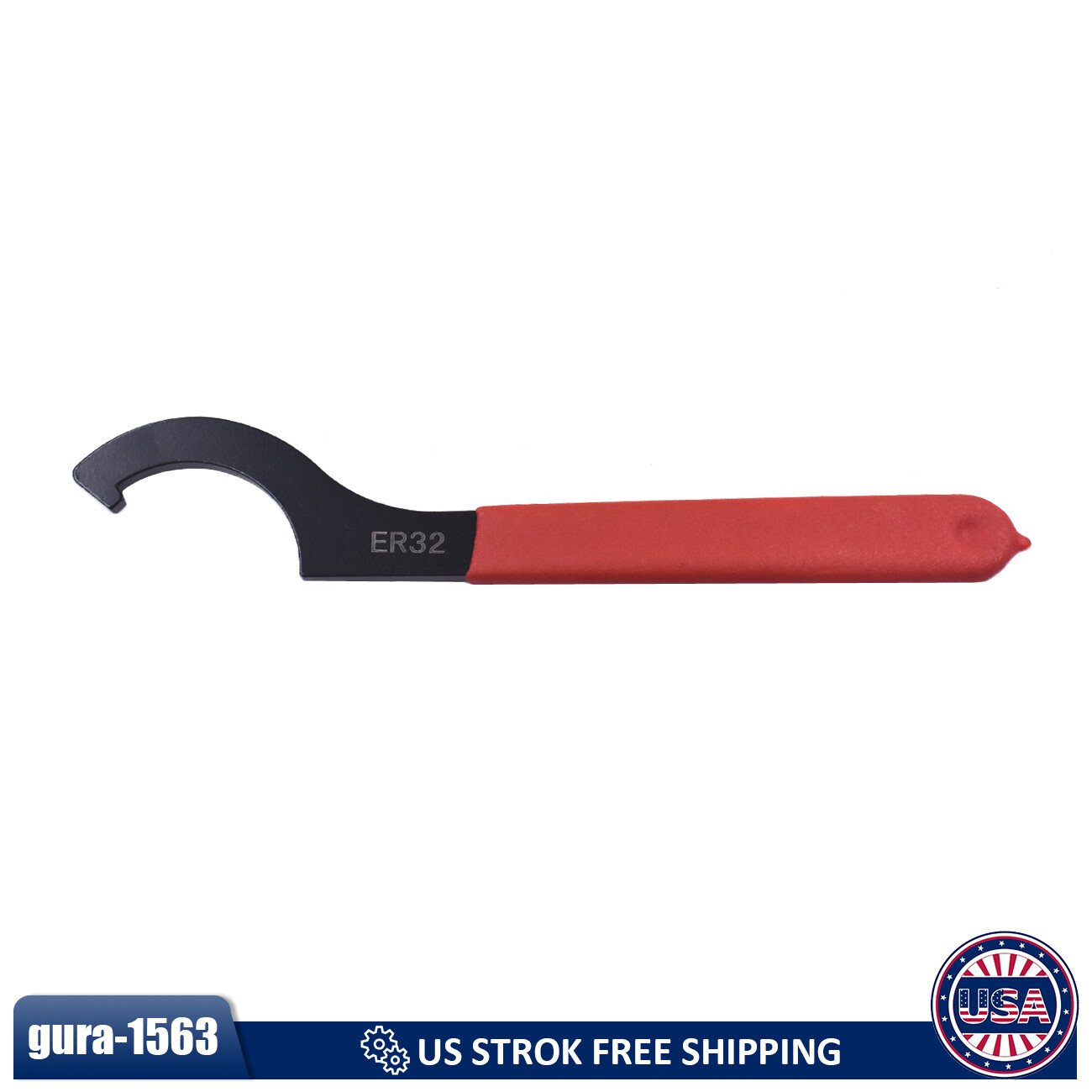 ER32 Hook Wrench ER-32 Spanner for Collet Chuck Lathe Clamping Nut CNC ER 32