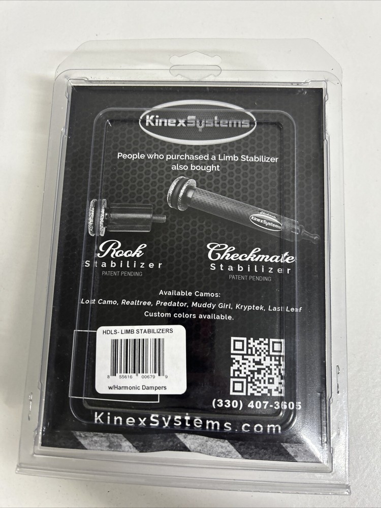 Limb Stabilizer Bar Hlds Kinex Systems W/harmonic Dampers #2g4a