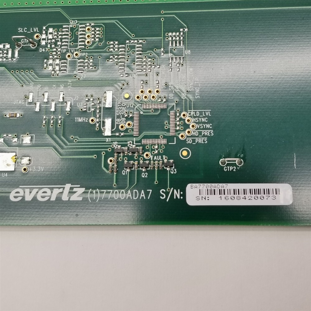 Evertz 7700ADA7 Analog Video Distribution Amplifier Module Card *No Backplane*