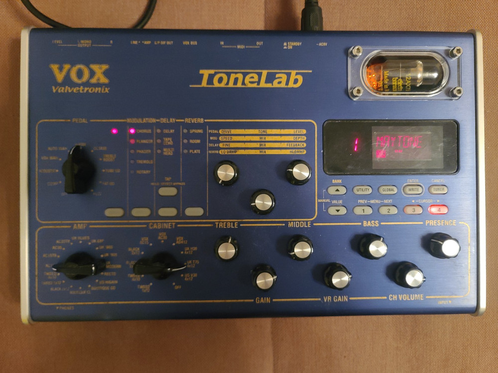 Vox Valvetronix "Desktop" Tonelab Guitar Effects Processor