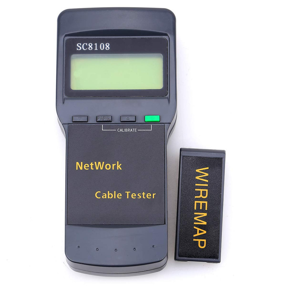 SC-8108 Network Analyzer Cable Checker Cable Tester RJ45 LAN Wire Cable Testing