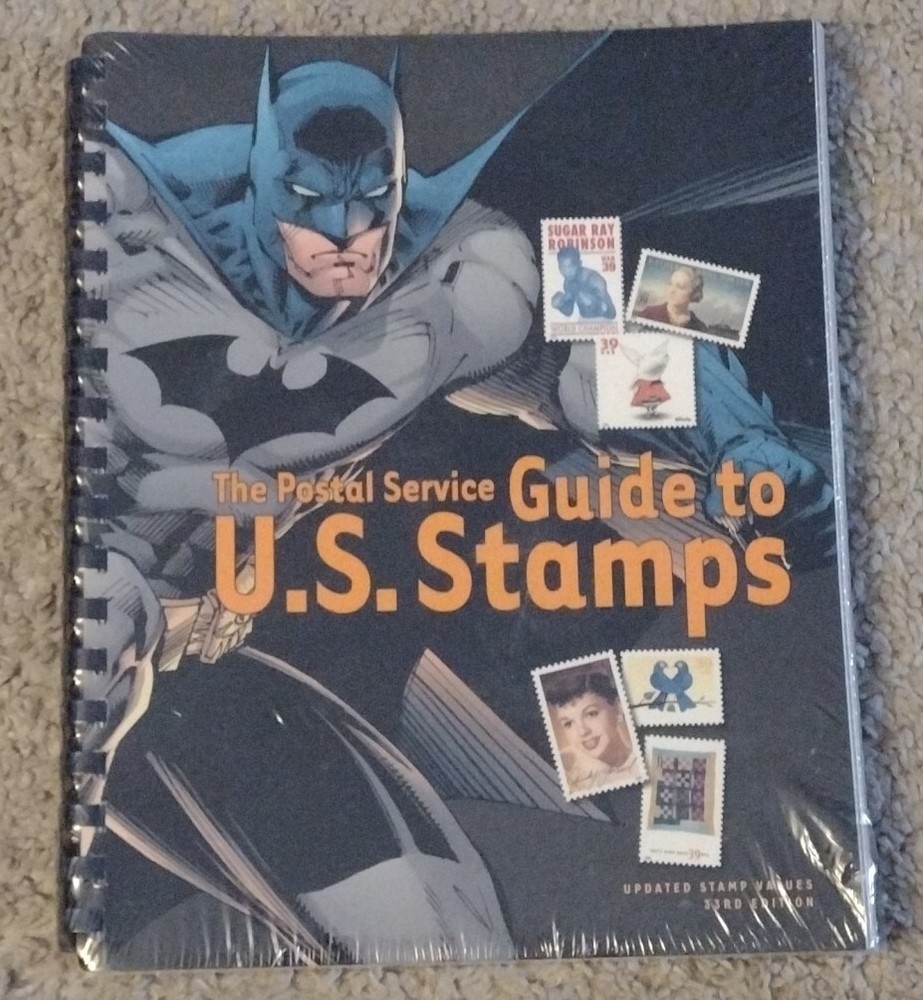 The Postal Service Guide to U.S. Stamps USPS Spiral Batman 33rd Edition Sealed