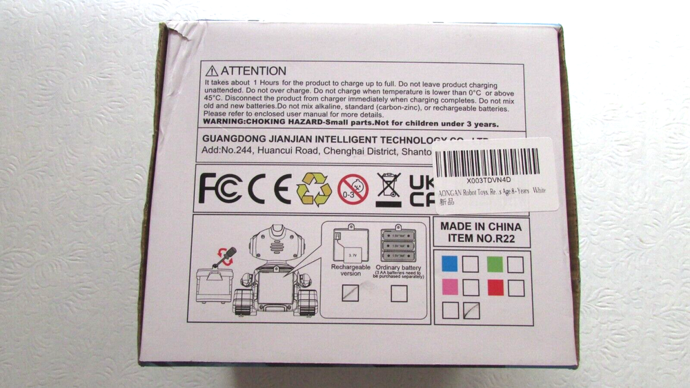 JRC Cady Wish 2.4G Intelligent Interactive Remote Control Robot WHITE