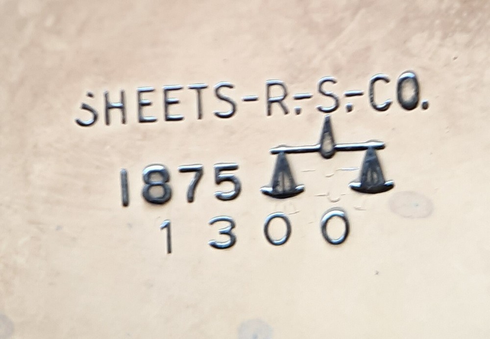 Vintage Sheets R.-S.-Co. Silver Plate Set 4 Piece-Coffee, Tea, Creamer & Sugar