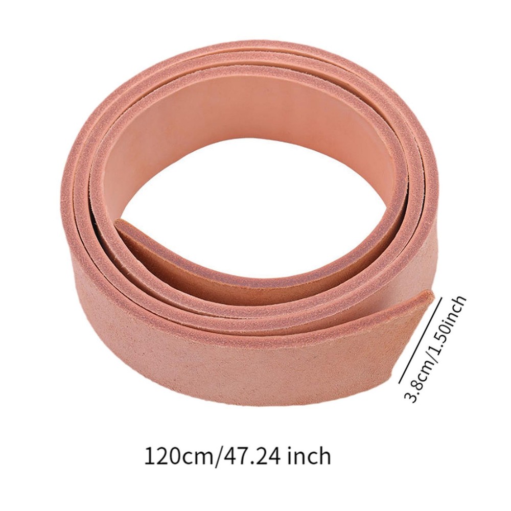 PU Leather Strap Leather Strip Multipurpose Soft Thick Flat Leather Straps for