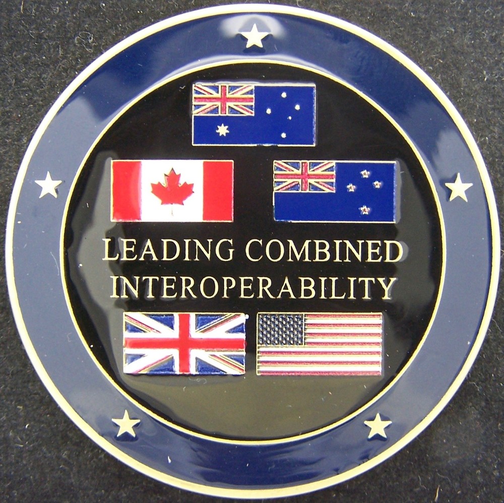 Combined Communications Electronics Board CCEB Challenge Coin
