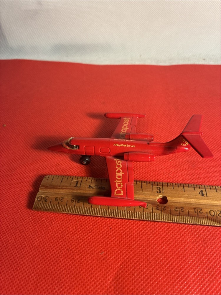 MATCHBOX Intl. Macau SB1 1973 DATAPOST Red LEARJET.