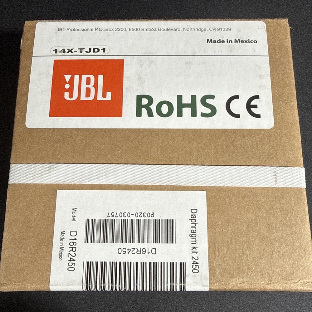 JBL D16R2450 Replacement Diaphragm