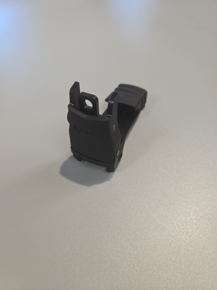 MFT Rear Back Up Polymer Sight Black w/ packaging