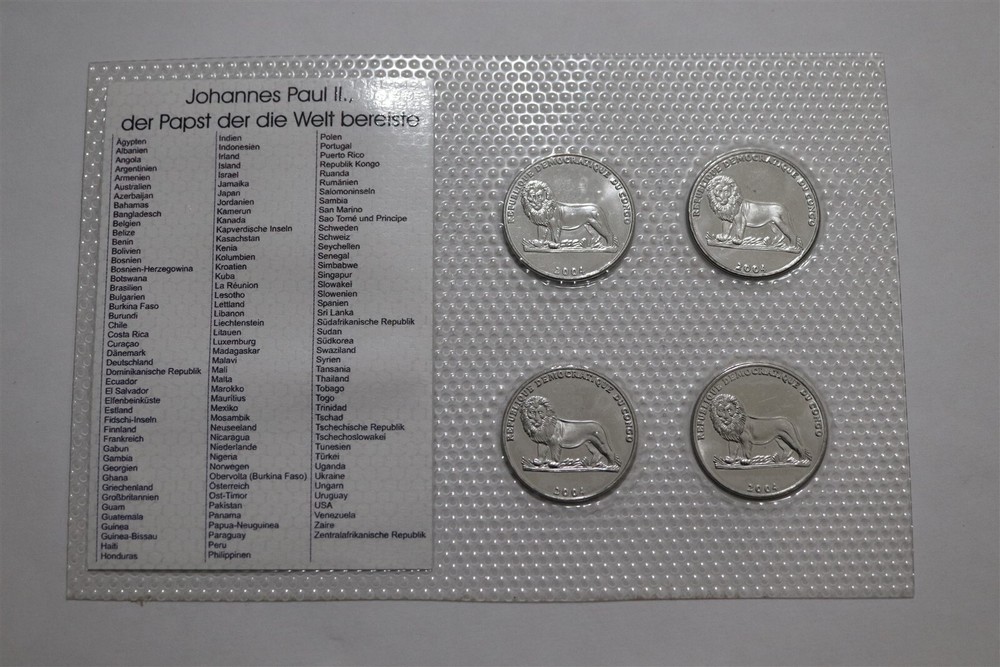 🧭 🇨🇬 CONGO SEALED MINT SET B68 #89