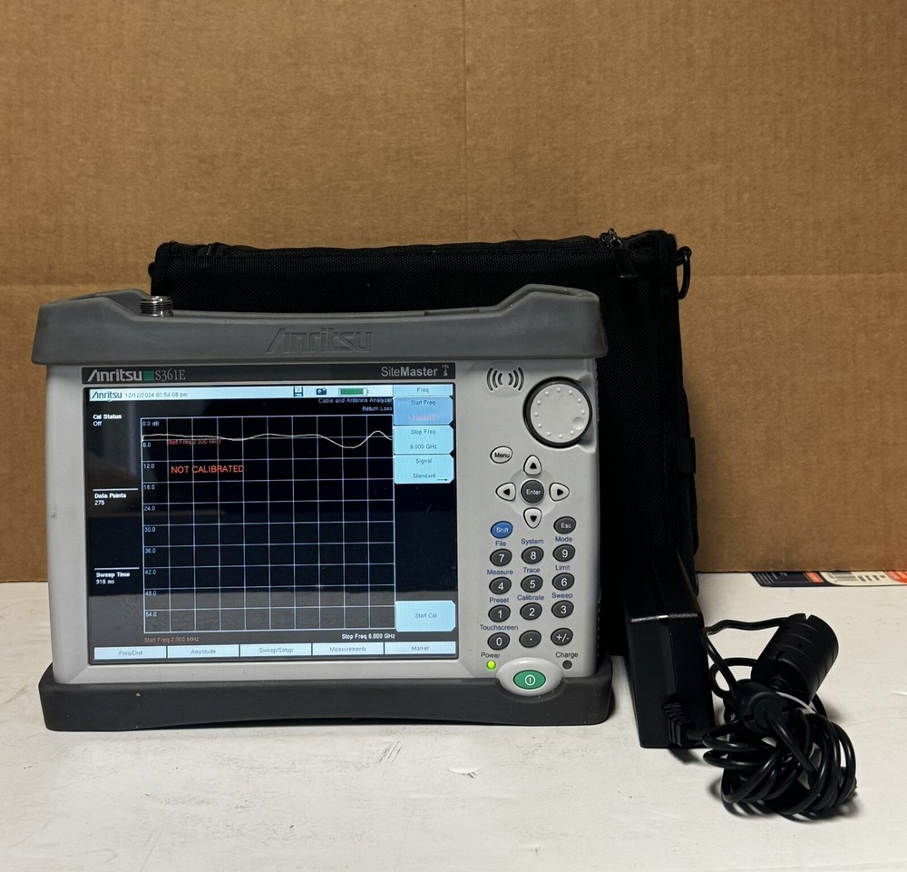Anritsu SiteMaster S361E Cable & Antenna Analyzer  (No Options) Version V2.03