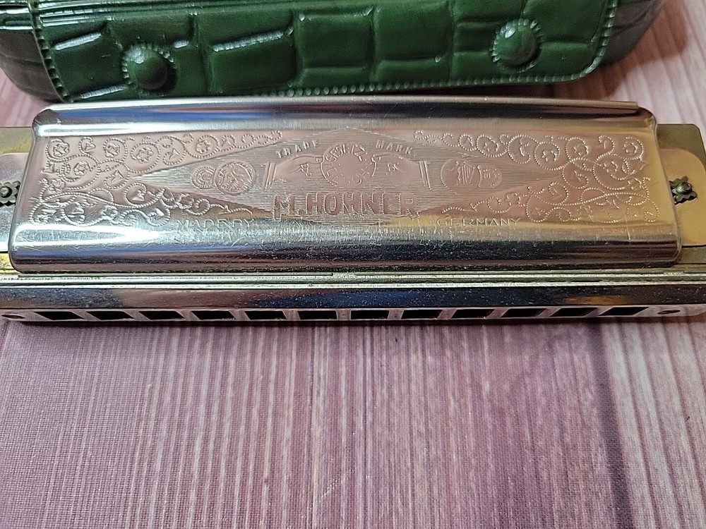 Hohner Super Chromonica 270 Harmonica Key C with CASE - Made in GERMANY