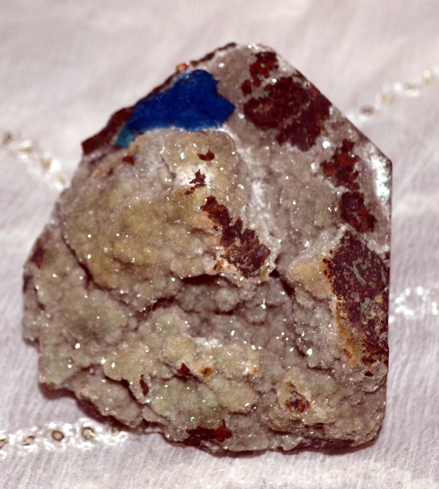 Cavansite Crystal On Micro Stilbite BaseI-25