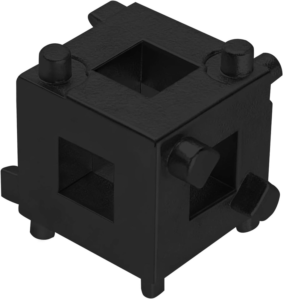 Cube Brake Caliper Compression Tool, Car Rear Disc Brake Piston Tools, Black