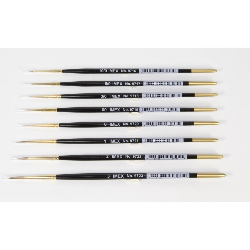 IMX9721 1 KOLINSKY RED SABLE BRUSH