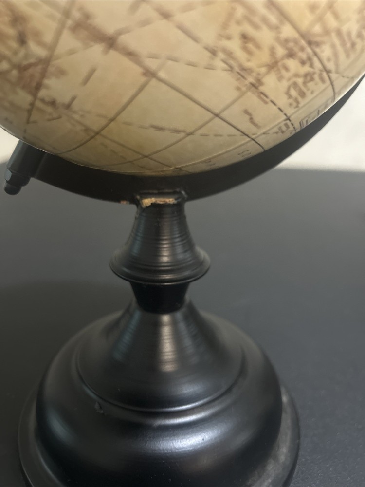 Desktop Globe Wooden Stand 12”