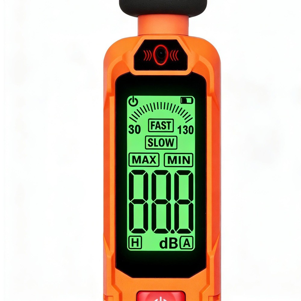 Handheld Digital Sound Level Meter Decibel Meter 30-130dB Range SPL Pressure
